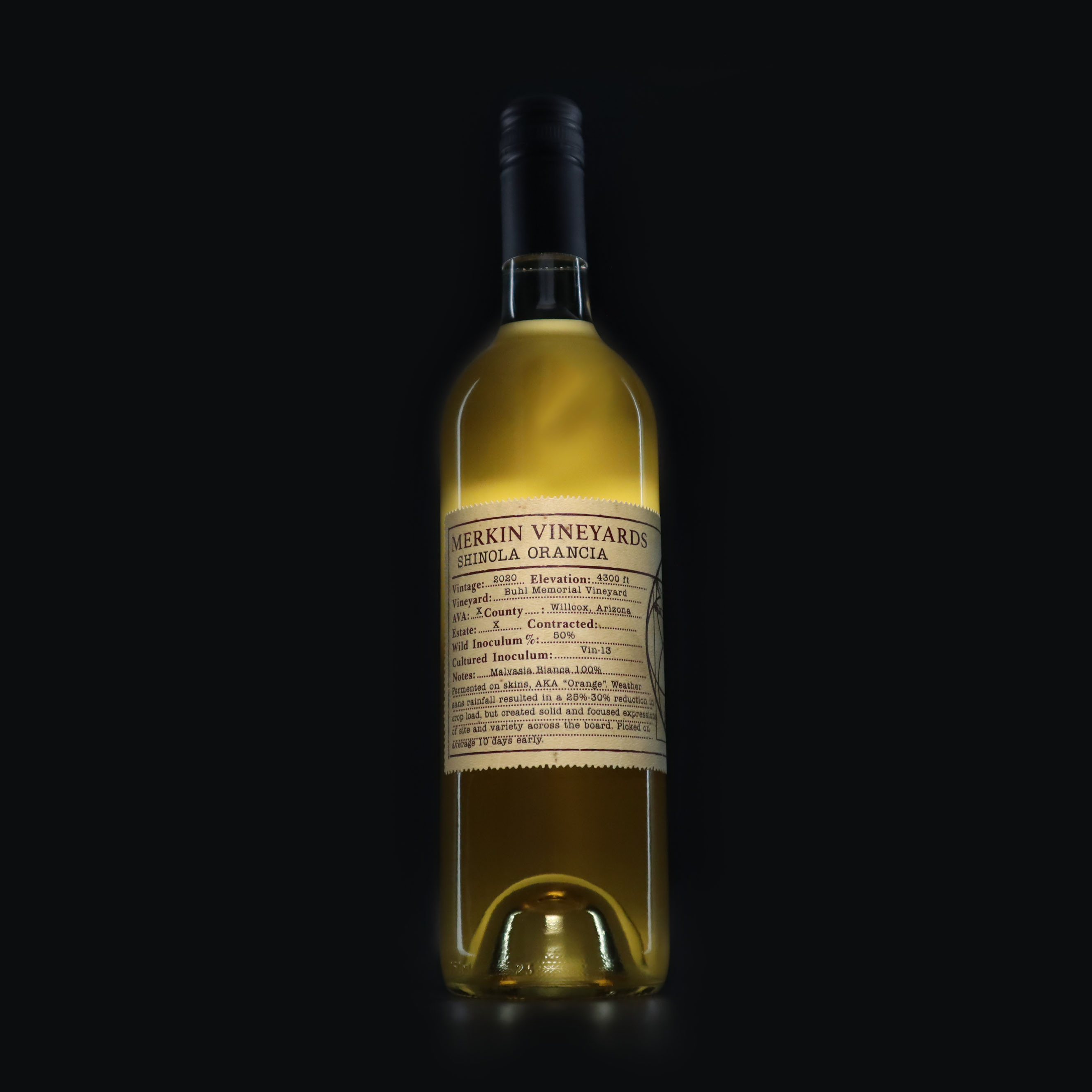 Merkin Vineyards Shinola Orancia